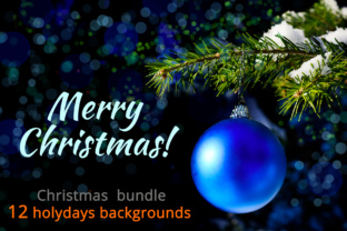 Christmas Backgrounds Bundle for Festive Branding