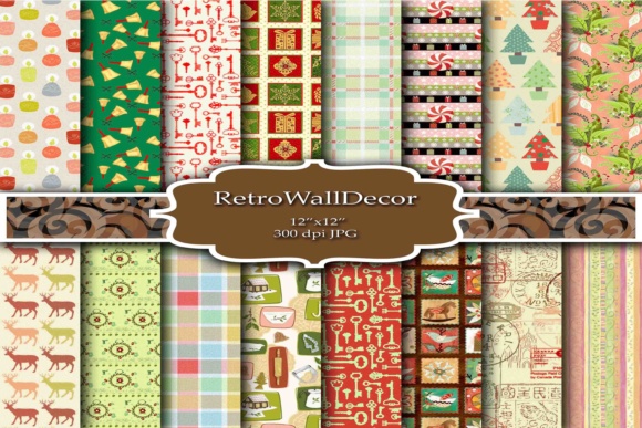 Christmas Digital Papers