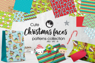 Christmas Faces Patterns Collections