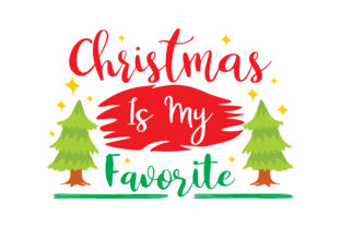 Christmas is My Favorite Crafts Graphic Design Asset