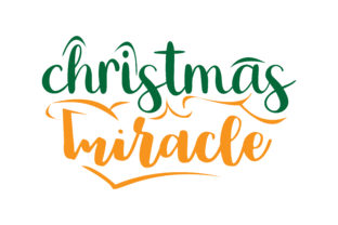 Christmas Miracle Crafts Graphic Design Asset