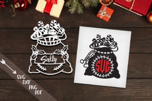 Christmas Monogram for Crafts