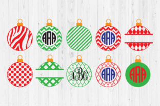 Christmas Ornament Cut Files for Crafts