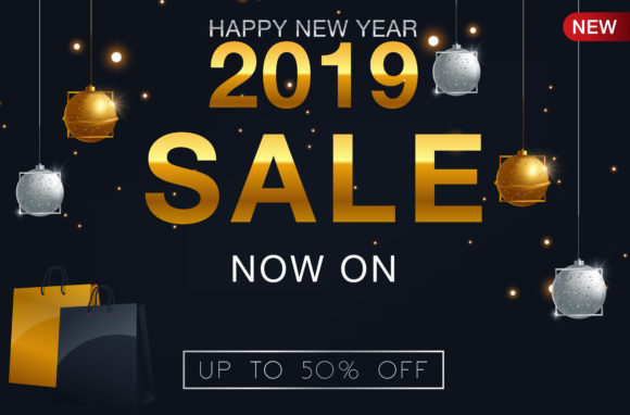 Christmas Sale Banner for Embroidery