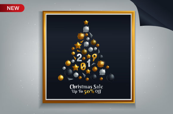 Christmas Sale Poster Background