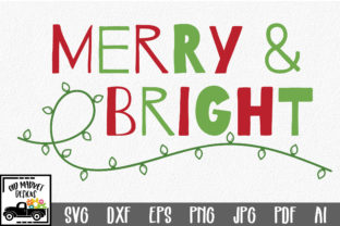 Merry Bright Cut File - Christmas Crafts