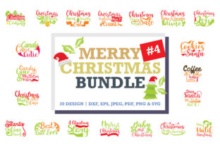 Merry Christmas Bundle 4 for Crafts