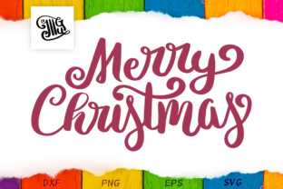 Merry Christmas - Hand Lettered - Winter Crafts