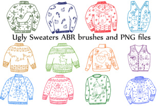 Ugly Sweater ClipArt Holiday Vibes